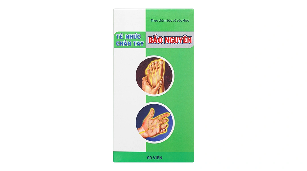 Combo 2 hộp viên uống tê nhức chân tay Bảo Nguyên hộp 90 viên - 2